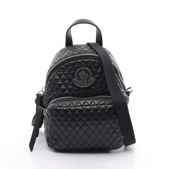 MONCLER KILIA SMALL Shoulder crossbody Bag Nylon Black - Picture 1 of 4